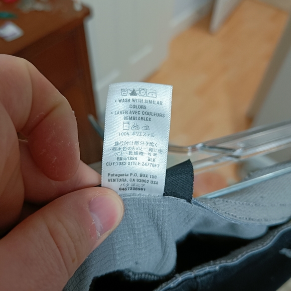 Patagonia Mens Wind Track Tights - Picture 2 of 6